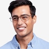 Celsius Black Aluminium-alloyEyeglass Frames for Men from EyeBuyDirect