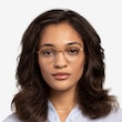 Alloy Gold & Black Aluminium AlloyEyeglass Frames for Women from EyeBuyDirect