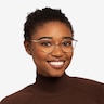Trance Light Gold MetalEyeglass Frames for Women from EyeBuyDirect