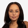 Moment Light Gold MetalEyeglass Frames for Women from EyeBuyDirect