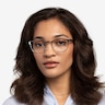 Bellamy Silver MetalEyeglass Frames for Women from EyeBuyDirect
