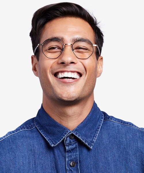 Music Black Gold MétalMontures de lunettes de vue pour Hommes d'EyeBuyDirect