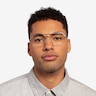 Aerial Light Gold MetalEyeglass Frames for Men from EyeBuyDirect