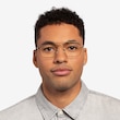 Aerial Bronze MetalEyeglass Frames for Men from EyeBuyDirect