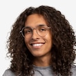 Emotion Silver MetalEyeglass Frames for Men from EyeBuyDirect