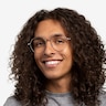 Emotion Silver MetalEyeglass Frames for Men from EyeBuyDirect