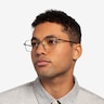 Master Gunmetal MetalEyeglass Frames for Men from EyeBuyDirect