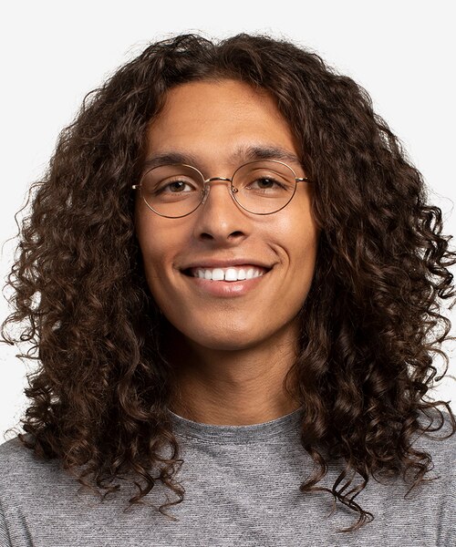 Film Rose Gold MetalEyeglass Frames for Men from EyeBuyDirect