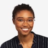 Rapture Burgundy MetalEyeglass Frames for Women from EyeBuyDirect