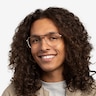 Dynamic Matte Gold MetalEyeglass Frames for Men from EyeBuyDirect