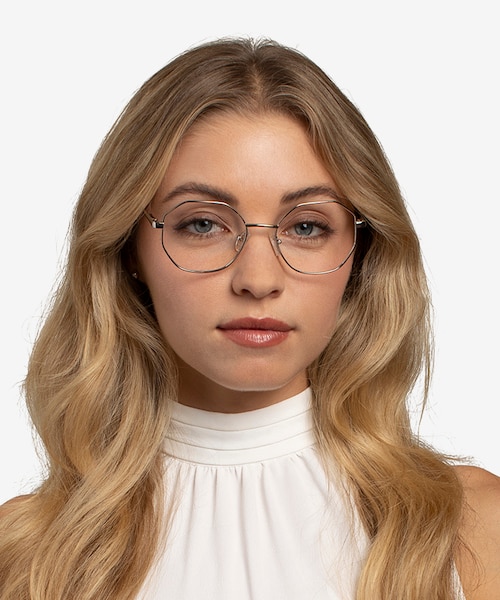 Astral Silver MetalEyeglass Frames for Women from EyeBuyDirect
