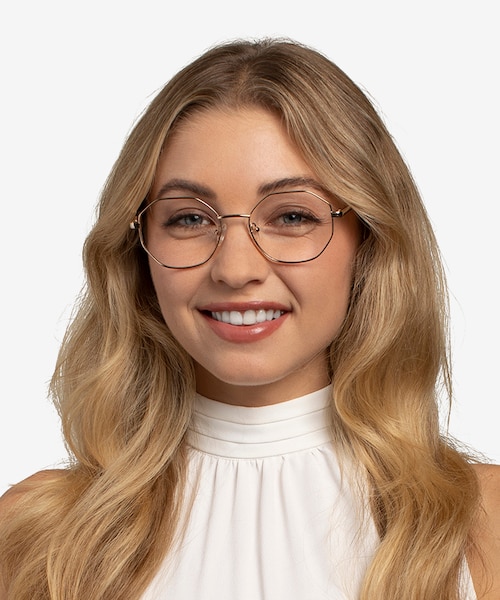 Astral Gold MetalEyeglass Frames for Women from EyeBuyDirect