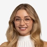 Astral Gold MetalEyeglass Frames for Women from EyeBuyDirect