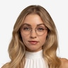 Haiku Bronze MetalEyeglass Frames for Women from EyeBuyDirect