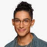 Pimlico Bronze MetalEyeglass Frames for Men from EyeBuyDirect