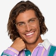 Milner Gold Green MetalEyeglass Frames for Men from EyeBuyDirect