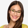 Carbon Black MetalEyeglass Frames for Women from EyeBuyDirect