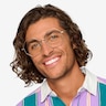 Imagine Matte Silver MetalEyeglass Frames for Men from EyeBuyDirect
