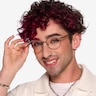 Wiz Gunmetal Tortoise MetalEyeglass Frames for Men from EyeBuyDirect