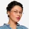 Juliet Rose Gold MetalEyeglass Frames for Women from EyeBuyDirect