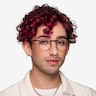 Task Black MetalEyeglass Frames for Men from EyeBuyDirect