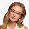 Task Silver MetalEyeglass Frames for Women from EyeBuyDirect