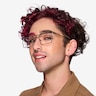 Pacer Black Silver MetalEyeglass Frames for Men from EyeBuyDirect