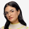 Loom Gold MetalEyeglass Frames for Women from EyeBuyDirect