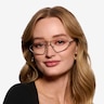 Proto Silver Black MetalEyeglass Frames for Women from EyeBuyDirect