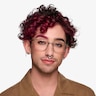 Careerist Silver Green MetalEyeglass Frames for Men from EyeBuyDirect