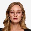 Singapura Rose Gold MetalEyeglass Frames for Women from EyeBuyDirect