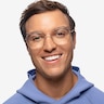 Cymric Rose Gold MetalEyeglass Frames for Men from EyeBuyDirect