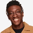Motivate Matt Black MetalEyeglass Frames for Men from EyeBuyDirect