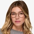 Motivate Matt Black MetalEyeglass Frames for Women from EyeBuyDirect