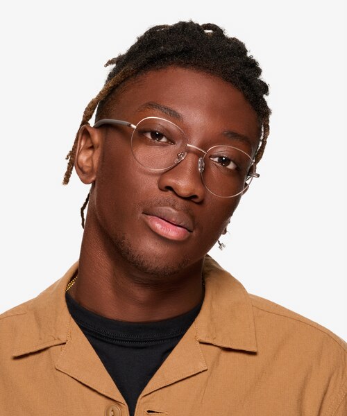 Motivate Rose Gold MetalEyeglass Frames for Men from EyeBuyDirect