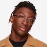 Motivate Rose Gold MetalEyeglass Frames for Men from EyeBuyDirect