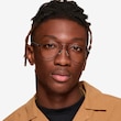 Zest Shiny Black MetalEyeglass Frames for Men from EyeBuyDirect