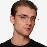 Glimmer Shiny Gold Rainbow MetalEyeglass Frames for Men from EyeBuyDirect