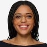 Glimmer Shiny Black Rainbow MetalEyeglass Frames for Women from EyeBuyDirect