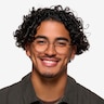 Spatter Matte Black MetalEyeglass Frames for Men from EyeBuyDirect