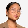 Wilbur Rose Gold MetalEyeglass Frames for Women from EyeBuyDirect