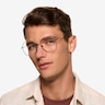 Wilbur Black MetalEyeglass Frames for Men from EyeBuyDirect
