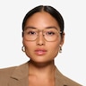 Elwood Bronze MetalEyeglass Frames for Women from EyeBuyDirect