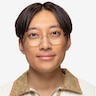 Desire Shiny Gold Red MetalEyeglass Frames for Men from EyeBuyDirect