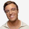 Philomena Pink Shiny Gold MetalEyeglass Frames for Men from EyeBuyDirect