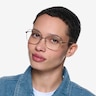 Maude Rose Gold MetalEyeglass Frames for Women from EyeBuyDirect