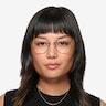 Shiloh Shiny Silver MetalEyeglass Frames for Women from EyeBuyDirect
