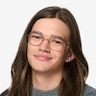 Merrill Gold MetalEyeglass Frames for Men from EyeBuyDirect