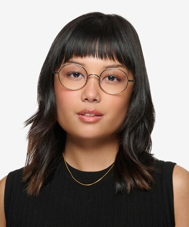 Gold Merrill -  Metal Eyeglasses