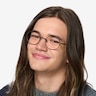 Merrill Black MetalEyeglass Frames for Men from EyeBuyDirect